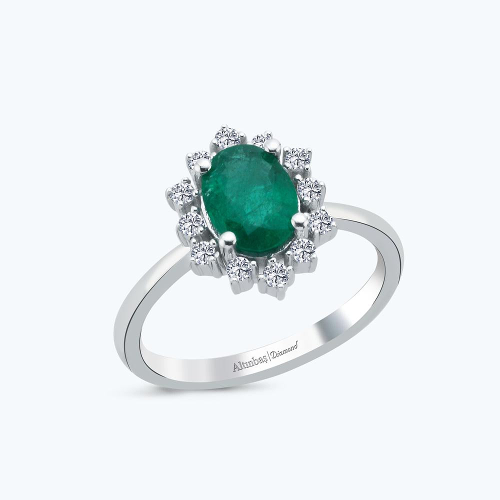 Bague Diamant Emerald