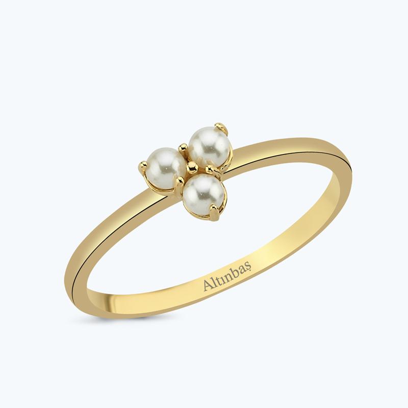 Pearl Gold Ring