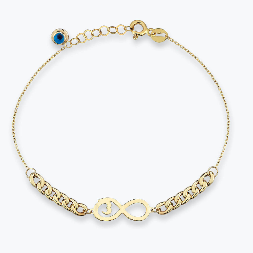 Infinity Gold Bracelet