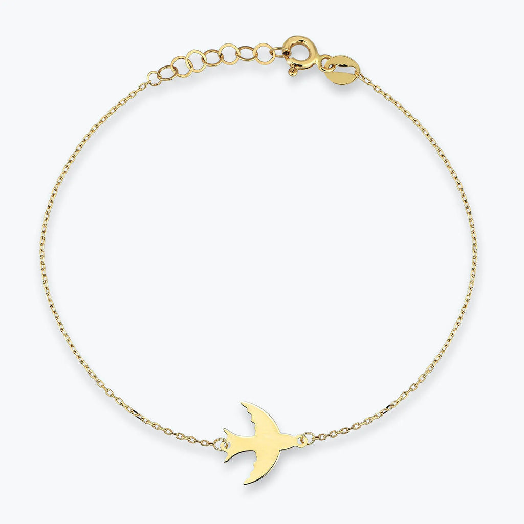 Swallow Gold Bracelet