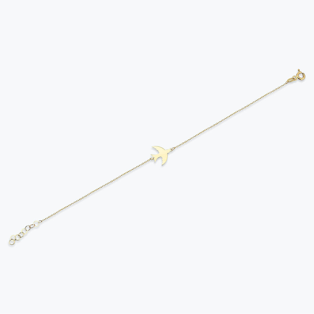 Swallow Gold Bracelet