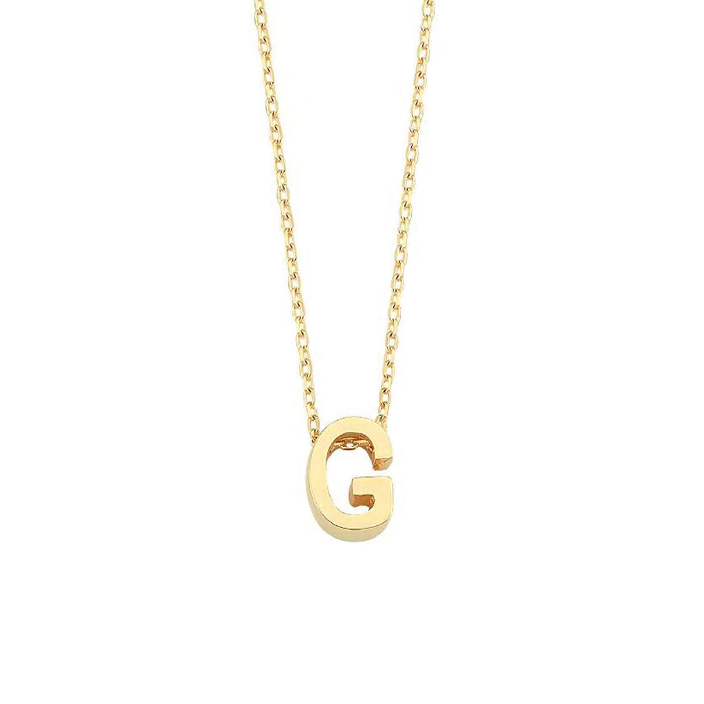 Collier Or Lettre G