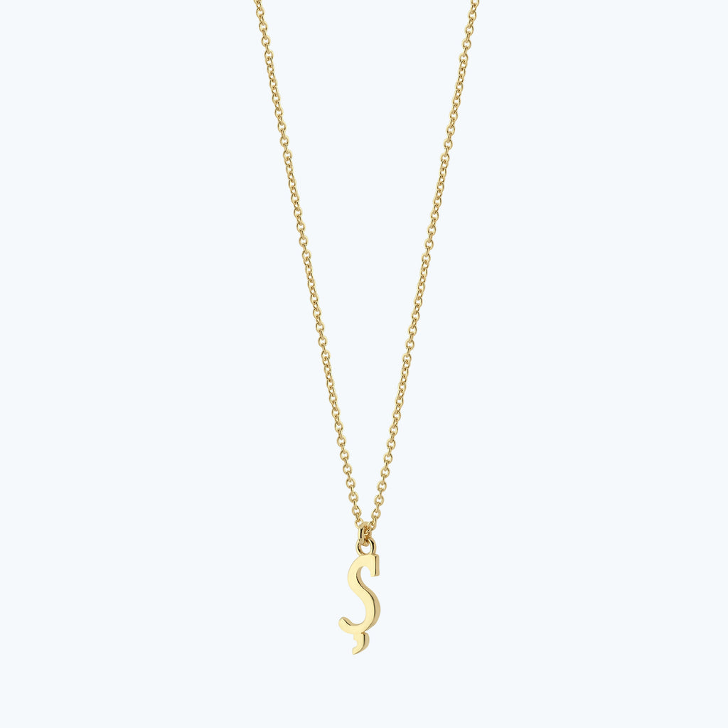 Collier Or Lettre Ş