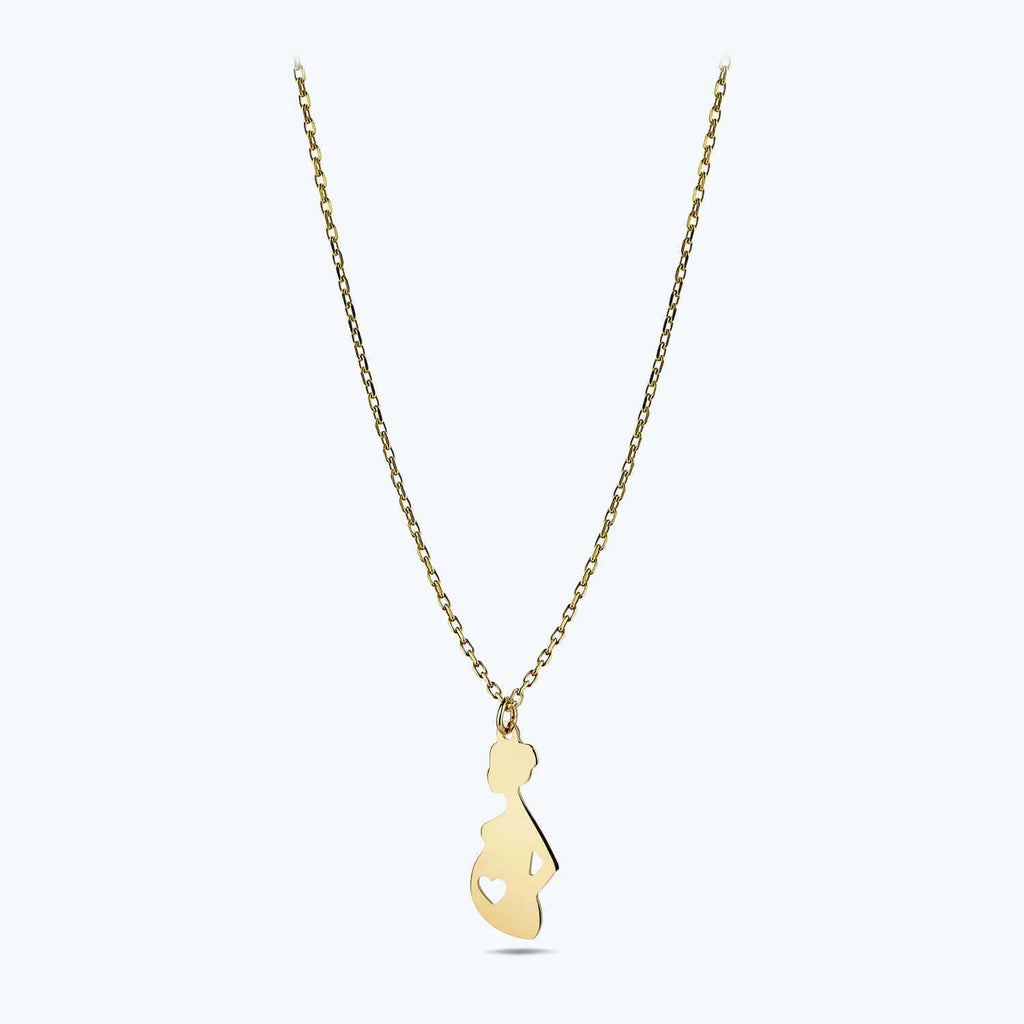 Mom To Be Gold Necklace