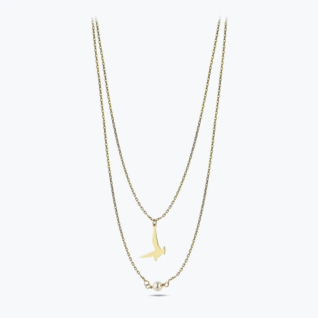 Bird Gold Necklace