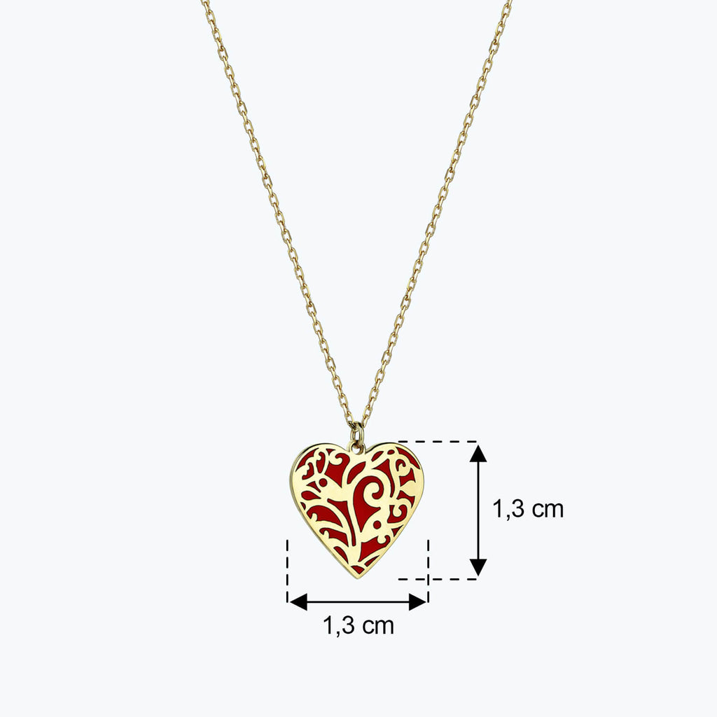 Heart Gold Necklace