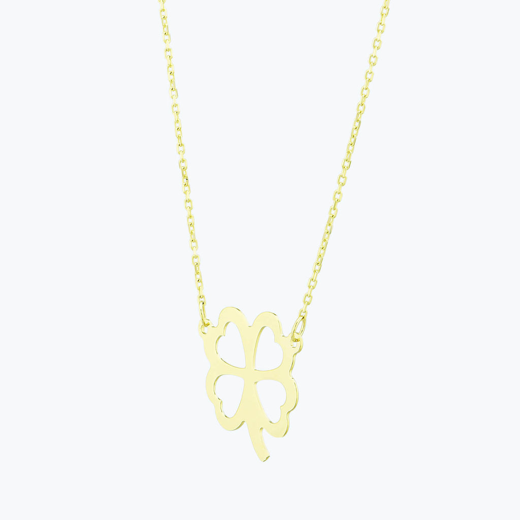 Clover Gold Necklace