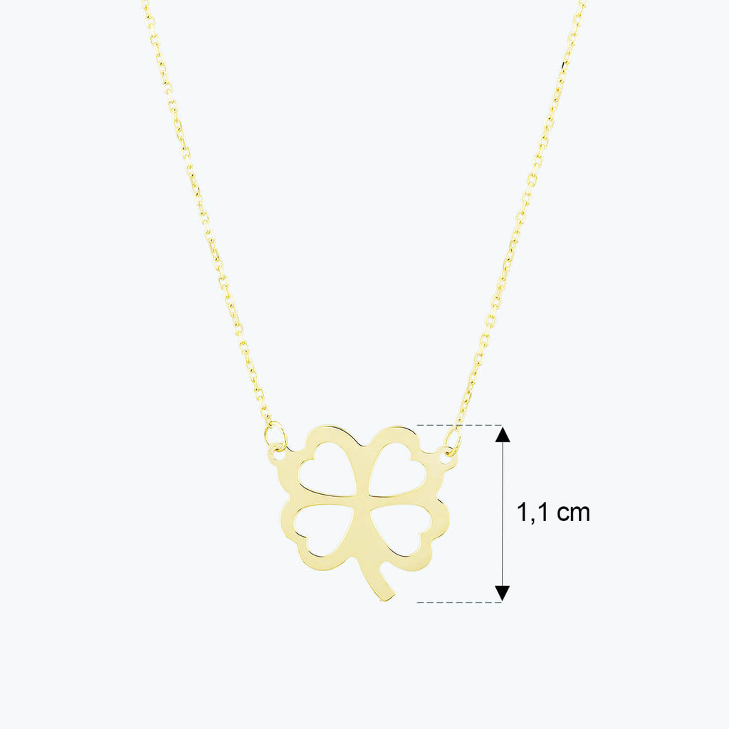 Clover Gold Necklace