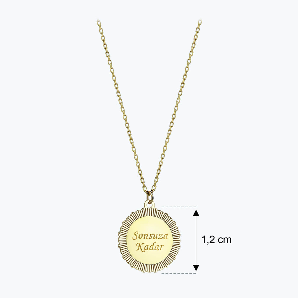 Altinbas Life Sonsuza Kadar Gold Necklace