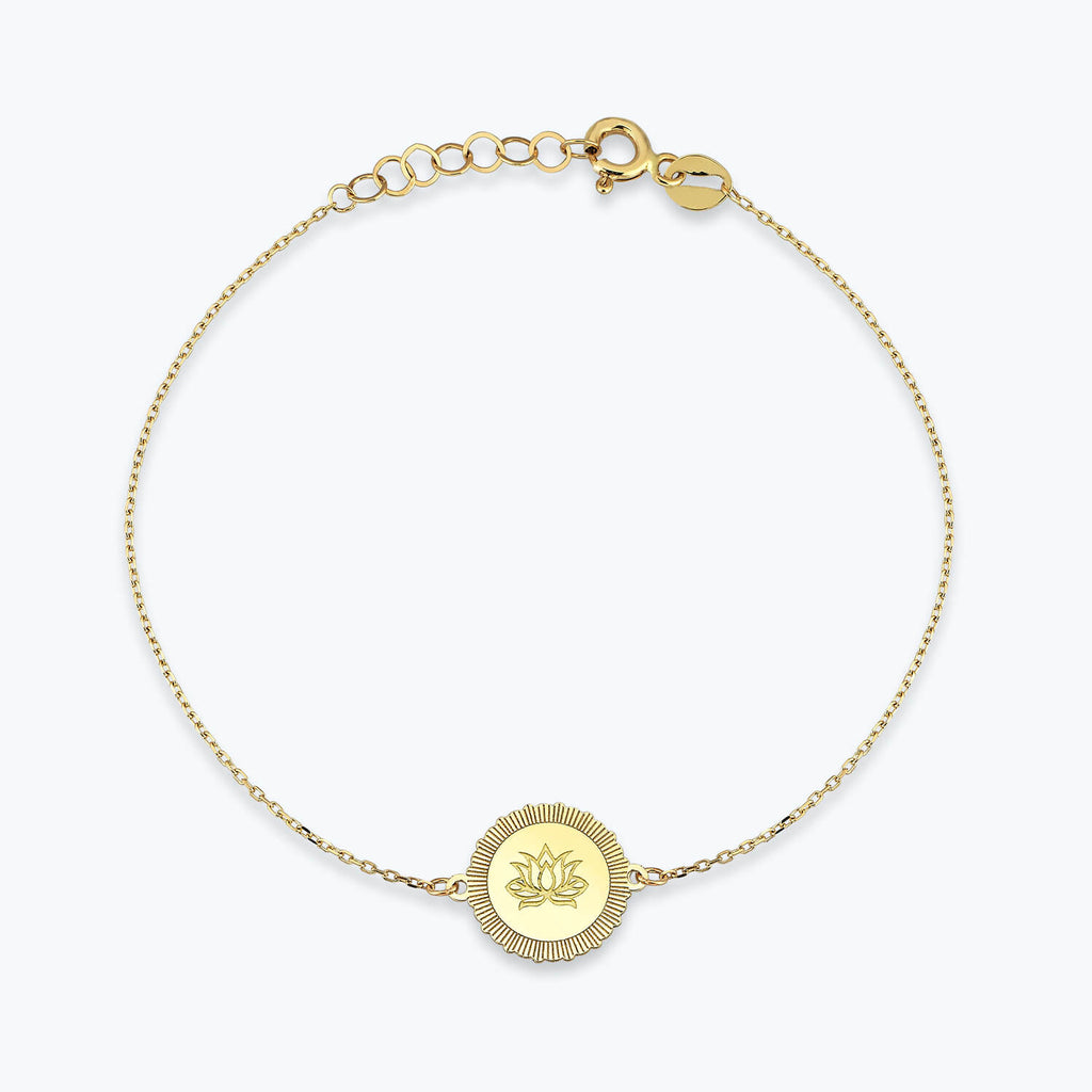 Altinbas Life Lotus Gold Bracelet