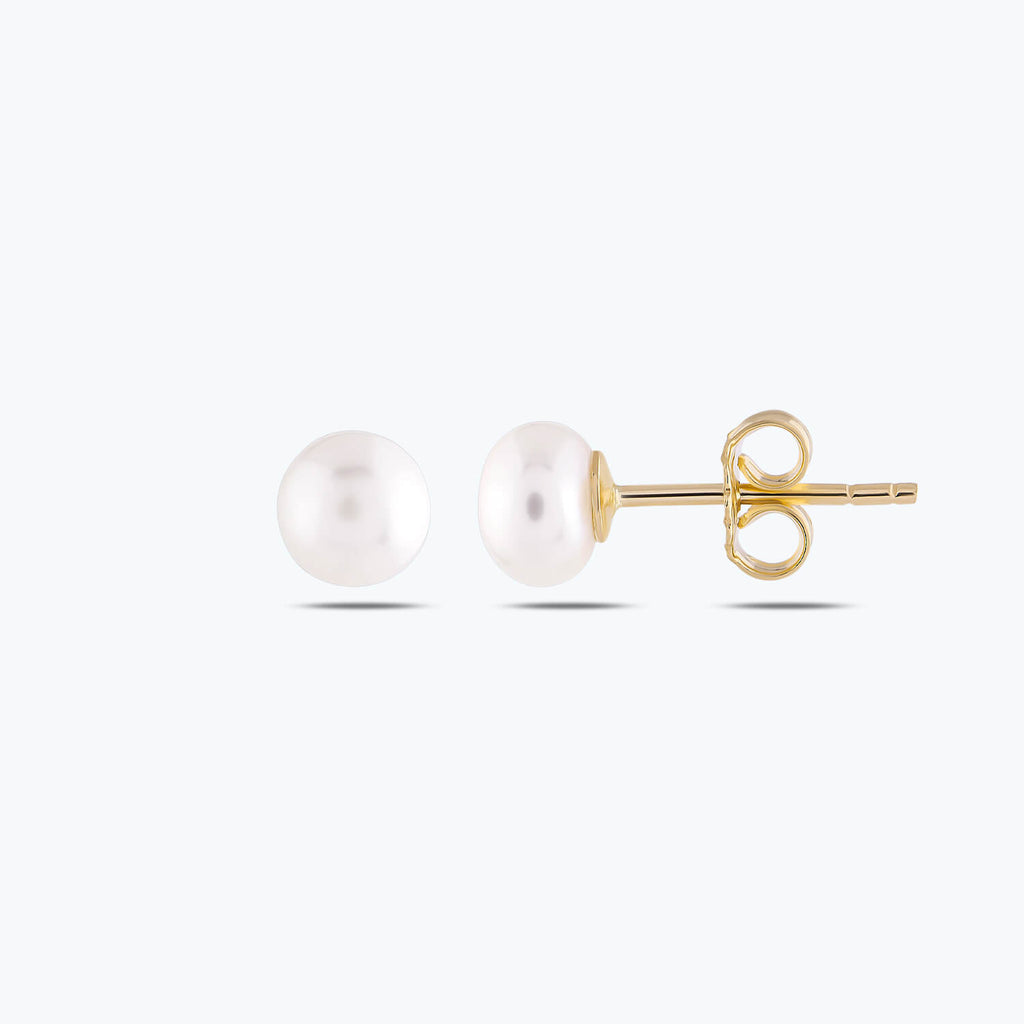 Pearl Gold Earrings