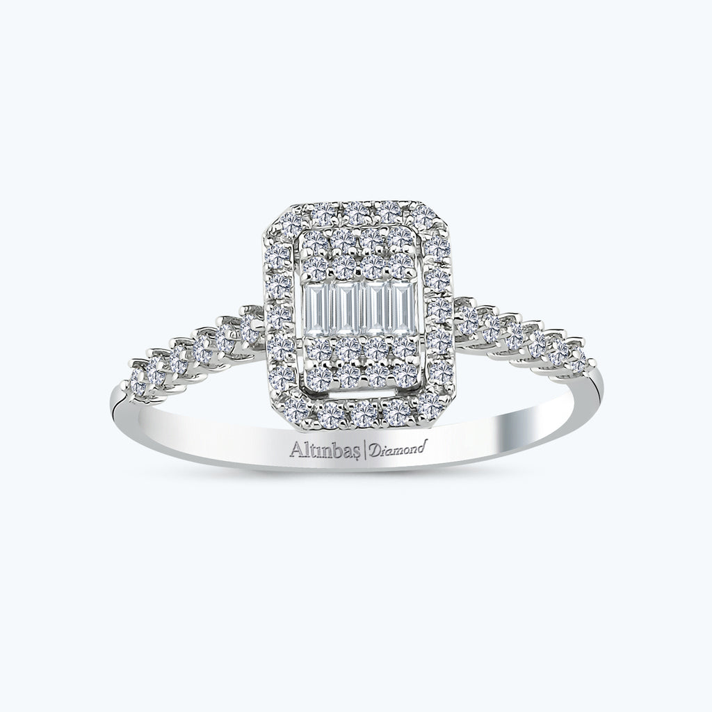 Baguette Diamantring