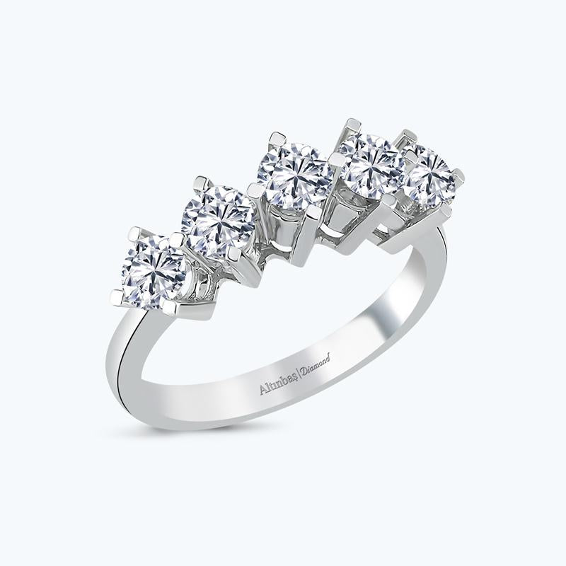 Five Stone Diamond Ring