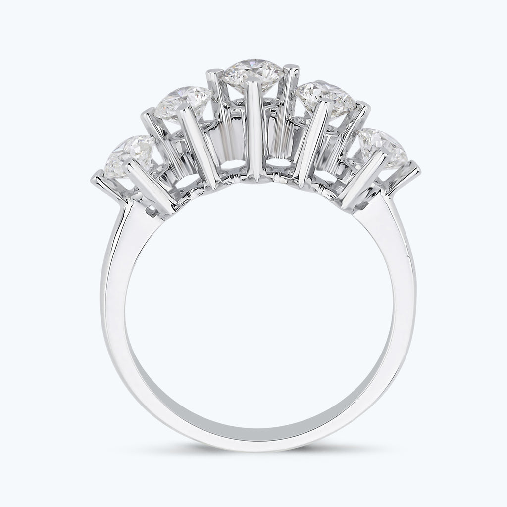 Five Stone Diamond Ring