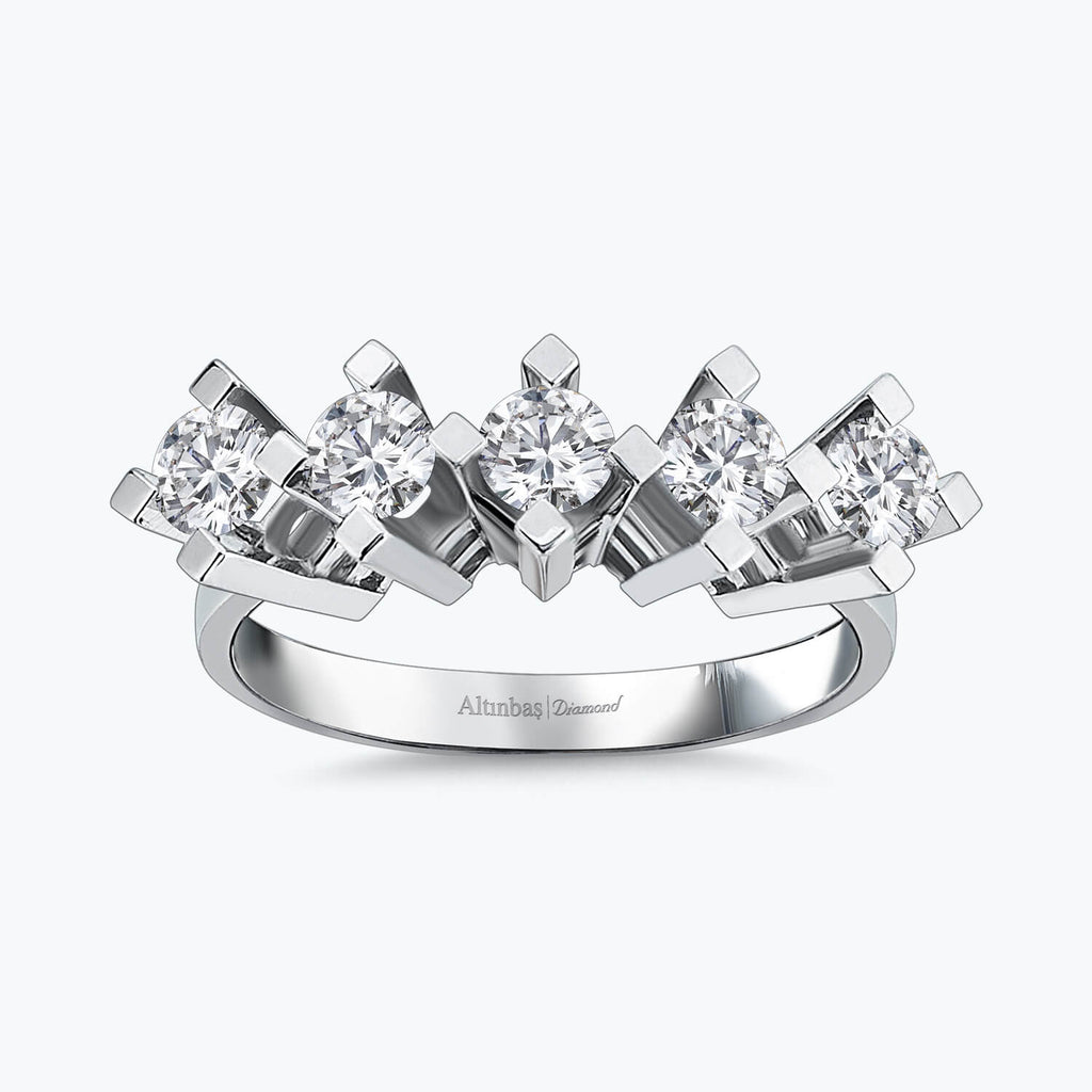 Five Stone Diamond Ring