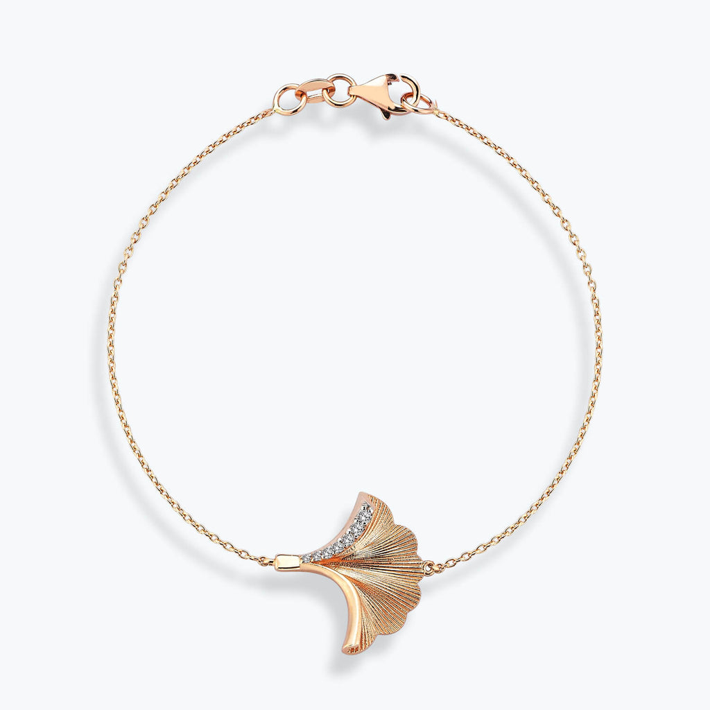 Diamantarmband- Ginkgo