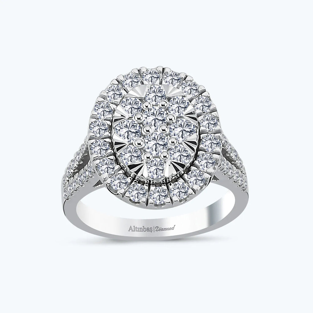 Bague Diamant Oval