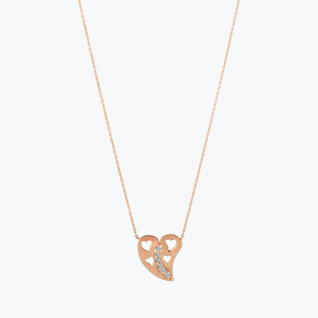 Heart Diamond Necklace